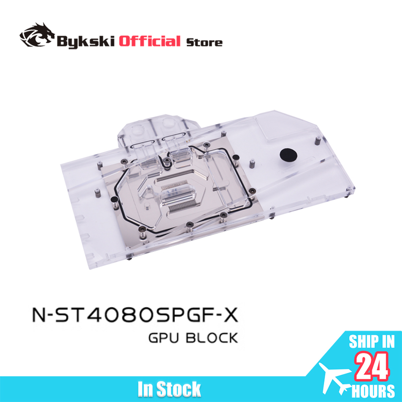 Bykski N-ST4080SPGF-X GPU Bloc - Rtx 4080 Water Cooling Block recension och pris