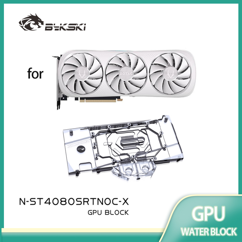 Bykski GPU Block for ZOTAC RTX - Rtx 4080 Water Cooling Block recension och pris